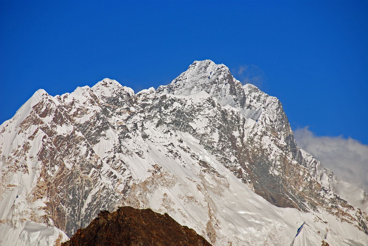 Gokyo Ri 04-4 Nuptse and Lhotse Close Up From Gokyo Ri Before Sunset